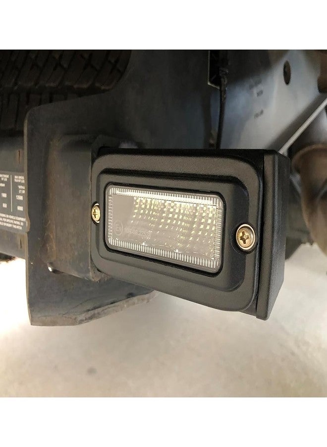 Raycharm 4.3" Flush-Mount Off-Road LED Pods, 6000K Cool-White, Wide Flood Beam, Reverse & Backup Light for Jeep, Truck, UTV, ATV, IP68 Waterproof/Shockproof, 12V/24V, 2-Pack - Image 3